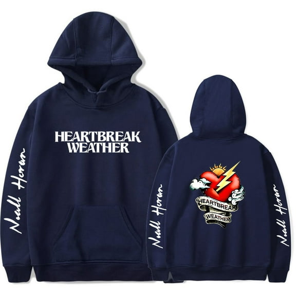 Niall Horan Heartbreak Weather Hoodie Women Men Long Sleeve Sweatshirt Unisex Casual Pullover Tracksuit