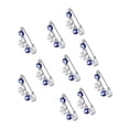 thumbnail image 4 of Alfileres de ropa BuyWeek 10 piezas alfileres de seguridad azules alfileres de broche para mujer, 4 of 14