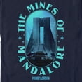 thumbnail image 2 of Men's Star Wars: The Mandalorian The Mines of Mandalore Graphic Tee Navy Blue 3X Large, 2 of 5