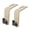 Beige, variant on Moonet Car Seat Headrest Hook Metal with Suede Universal Vehicle Storage Hanger Storage Organizer for Purse Handbag Coat Grocery Bags Black 2 Pack