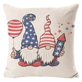 thumbnail image 2 of Suncoda 4th of July Pillow Covers 18x18, Patriotic Pillow Covers Independence Day Throw Pillow Covers 4th of July Decorations for Sofa Bed Home, 2 of 8