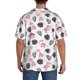 thumbnail image 3 of Fotbe Cute Dinosaur Camisa Estampada de Manga Corta para Hombre, Casual de Verano, Estilo Playero, Sin Arrugas-4X-Large, 3 of 5