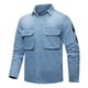 thumbnail image 1 of Camisas Para Hombre Manga Larga Camisa vintage para hombre Camisa vaquera de algodón para hombre Camisa de manga larga Camiseta de manga larga para hombre (BU2, 3XL), 1 of 2