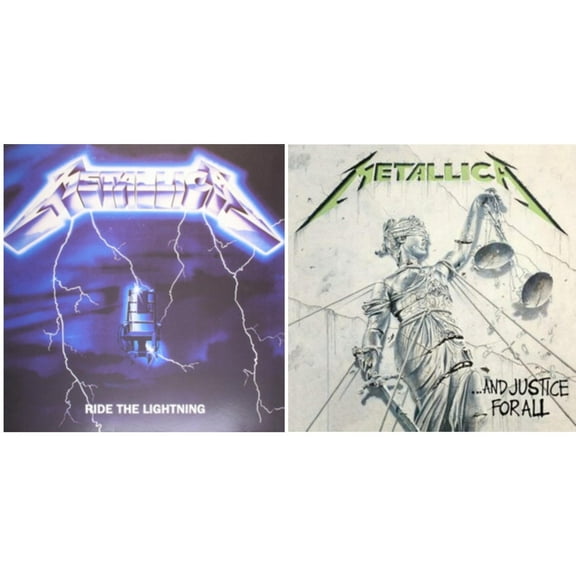 Ride The Lightning (180G) & And Justice For All (Remastered) [LP Vinyl Bundle]