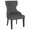 Gray/Distressed Black, variant on Baney Fabric Upholstered Dining Side Chair Beige and Rustic Honey