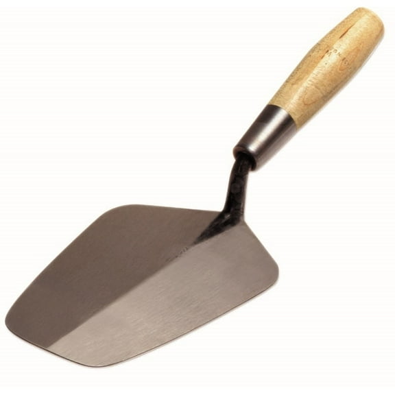 Kraft Tool RO6301 8" Bucket Trowel w/6" Wood Handle