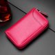 thumbnail image 1 of Bolso para llaves de coche con cremallera de gran capacidad, bolso para colgar en la cintura para hombre, de cuero genuino, bolso para tarjetas para mujer, llavero de moda multifunción para pareja, 1 of 6