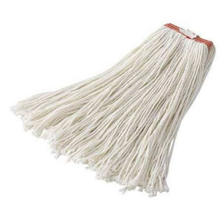 Rubbermaid Commercial Wet Mop White Cotton/Synthetic PK12 FGF51800WH00