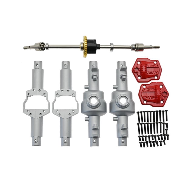 Carcasa de eje de transmisión perfecl de Metal duradero para vehículos 1:12