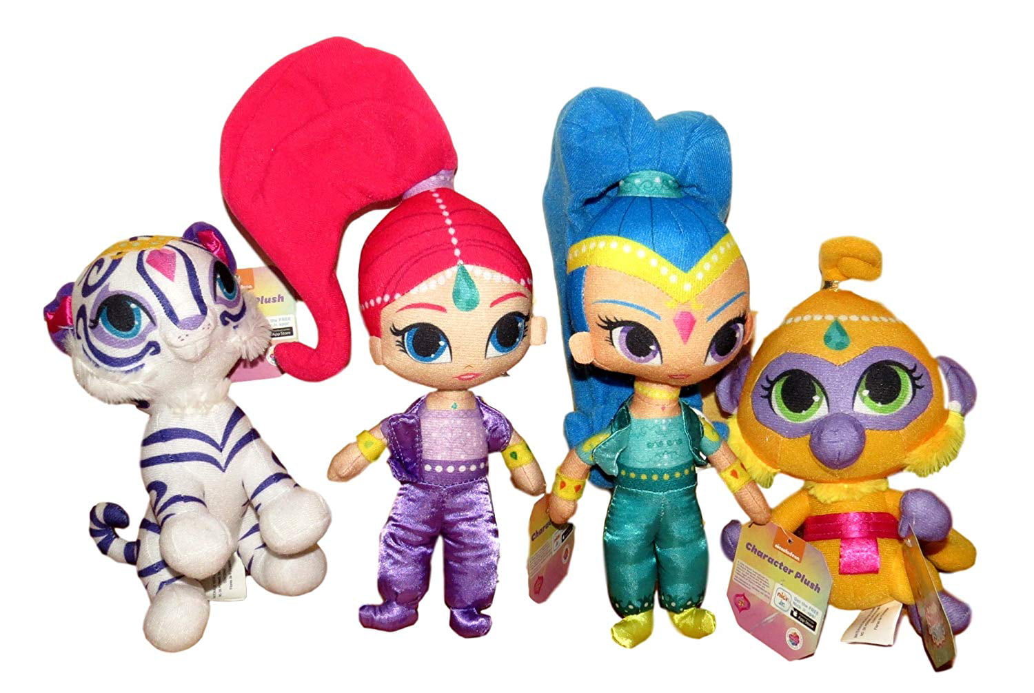 Nickelodeon Shimmer and Shine Shimmer Plush Soft Stuffed Doll 30 cm tall 