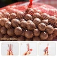 thumbnail image 2 of Paquete de 200 bolsas de malla para productos, bolsas de malla reutilizables, bolsas de red para compras, bolsa de red para huevos, bolsa de red para frutas, bolsas de red para hue, 2 of 5