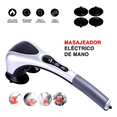 thumbnail image 1 of Masajeador Eléctrico Doble Cabeza Infrarrojo para Cuerpo Completo, Vibración Sin Pasos, Relajación Muscular Portátil, 1 of 5