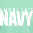 thumbnail image 3 of CafePress - America's Navy Dark T Shirt - Men's Classic Graphic Cotton T-Shirt, 3 of 4