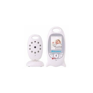 Monitores de bebé WiFi, intercomunicador de voz, pantalla TFT  de 3.2 pulgadas, monitor de bebé con doble zoom y vista nocturna para el  hogar (enchufe de EE. UU.) : Bebés
