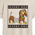 thumbnail image 3 of Toy Story 4 - Type Block Slinky - Women's Oversized T-Shirt, 3 of 5
