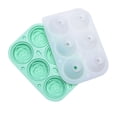 thumbnail image 4 of ¡Últimas Unidades!, Embudo de celosía para hielo de 6 eslabones apto para alimentos con cierre a presión a prueba de fugas para hielo de rosa Akmoler, 4 of 8