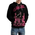 thumbnail image 6 of Gorillaz Casual Pullover Hoodie Unisex Hooded Sweatshirt Novelty 3D Graphic Long Sleeve Sweater with Pocket 2XL, 6 of 8