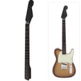 thumbnail image 1 of 22 Frets Guitar Neck, Electric Guitar Neck Long Service Life 22 Frets  For Guitar, 1 of 8