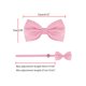 thumbnail image 4 of CORBATA DE LAZO PREATADA INSPIRE CHIC PARA HOMBRES CON PUNTOS DE POLKA, CORBATAS DE BODA, COLOR ROSA, TALLA ÚNICA, 4 of 5
