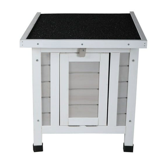 Yardi Yard Sturdy Pet House with Sloping Asphalt Roof , Scratch, Resistant Footpads , Easy Access & Cleaning