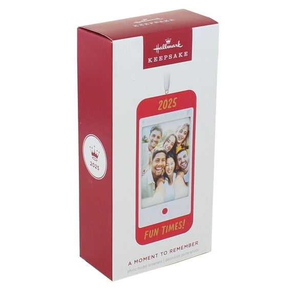 Hallmark Ornament 2025 A Moment to Remember 2025 Photo Frame Ornament