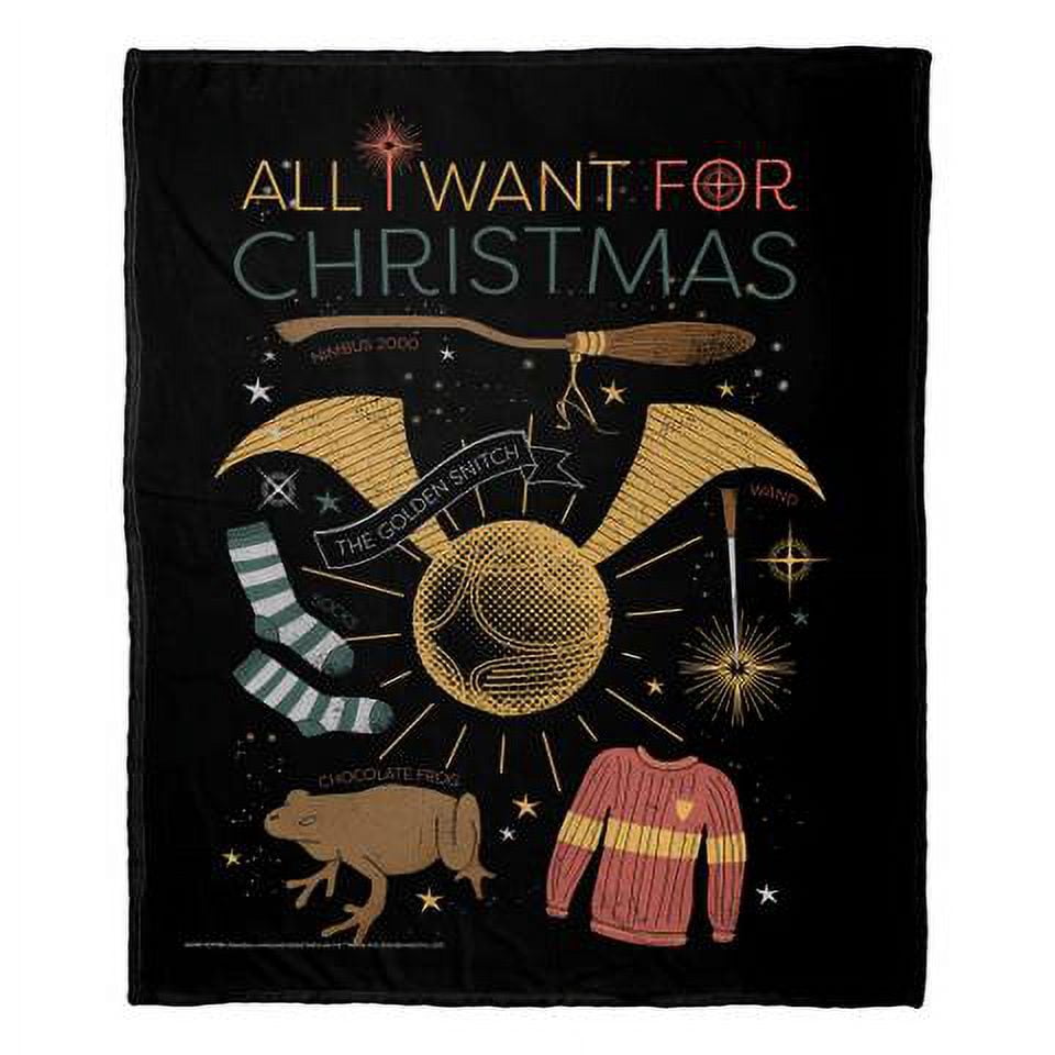Northwest Harry Potter Throw Blanket