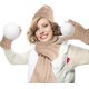 thumbnail image 2 of Warmiehomy Mütze, Schal & Handschuh-Sets für Frauen Damen Weiche Warme Gestrickt Langer Schal 3 in 1 Winter Dickes Strickset für Skifahren Draußen Einkaufen Angeln Cmping Zhivalor LN-2203-3, 2 of 8