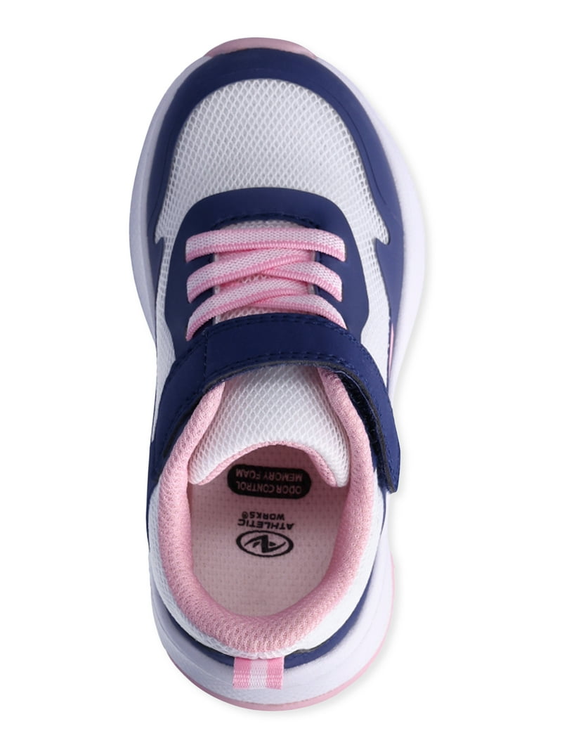 Athletic Works Girl Mesh Jogger Sneakers - Breathable Design