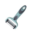 thumbnail image 1 of Kearding Peladores de verduras 3 en 1, herramienta de pelado Zester giratorio de 360 ​​grados, rallador de frutas para zanahoria, pepino, Cocina y Comedor Verde Kearding HA079747-01, 1 of 6