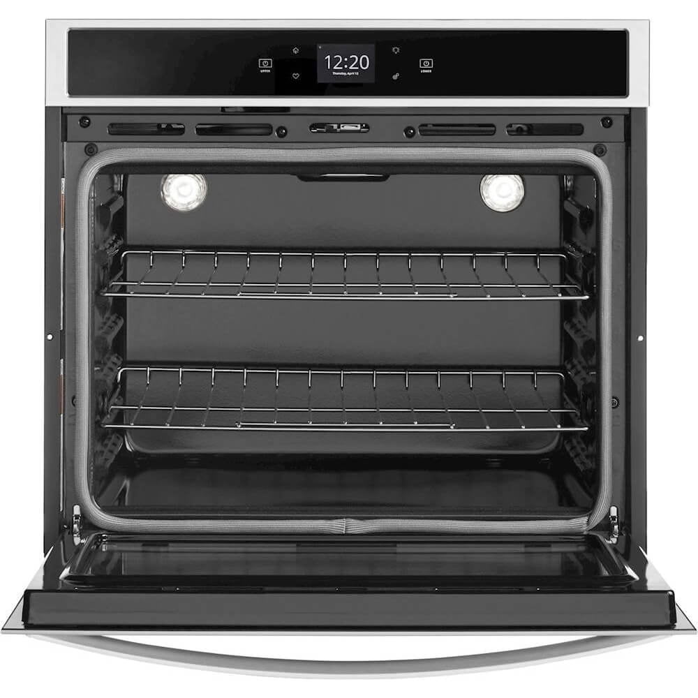 Whirlpool 30” 5.0 cu ft Electric Single Wall Oven in Stainless Steel
