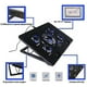 iMBAPrice - Quiet Portable 12" - 17" Laptop Cooler Cooling Pad - Ultra Slim 2xUSB Powered (5 Fans) with Adjustable Heigh - image 5 of 5