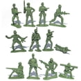 thumbnail image 1 of Juego militar de 100 piezas, soldados de juguete de plástico, figuras de 3,8 cm para hombres, 1 of 1