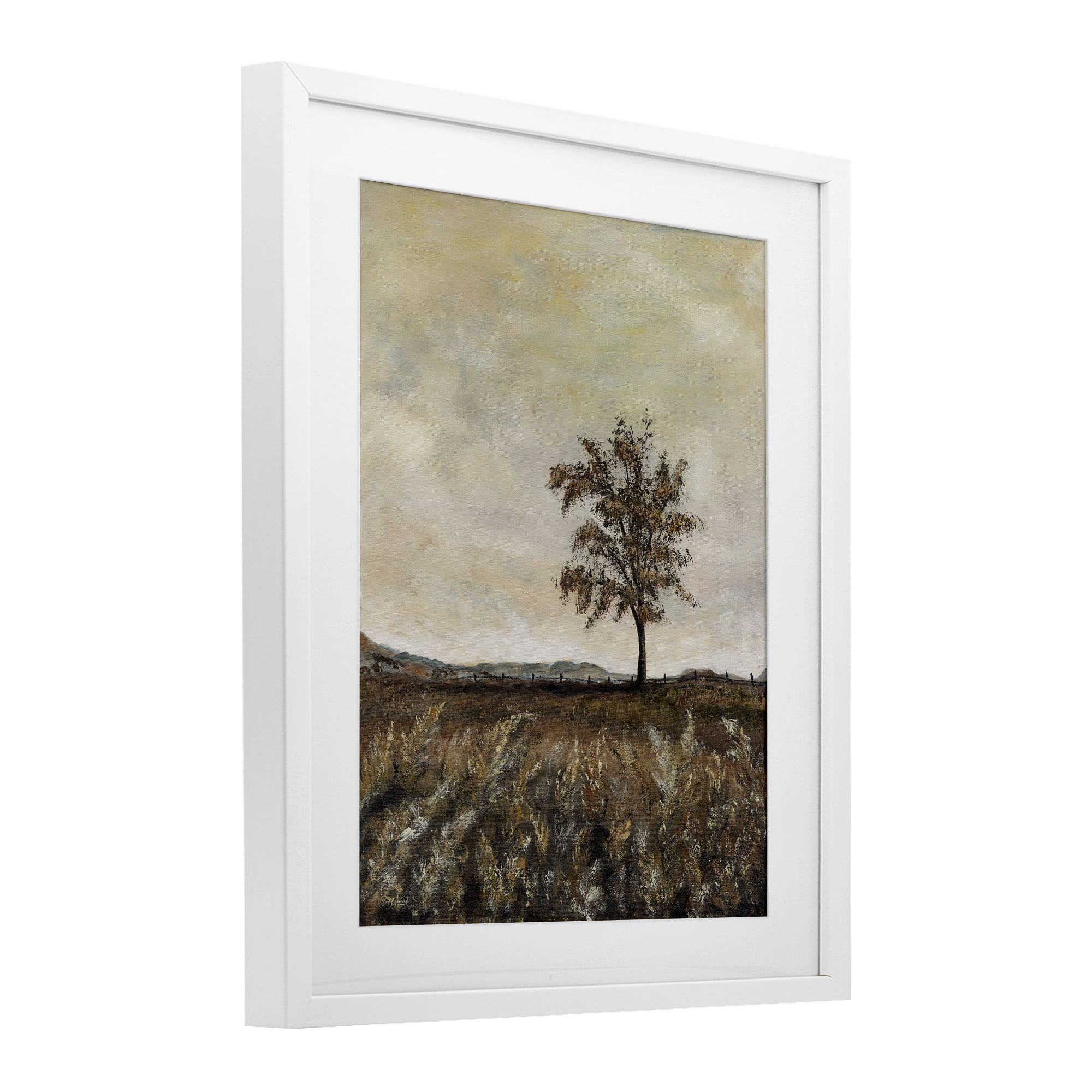 Stupell Industries Yesterdays Gone By White Framed Print Under Glass, design by Soulspeak & Sawdust