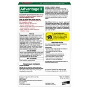Advantage II Vet-Recommended Flea Prevention for Large Dogs 21-55 lbs, 6-Monthly Treatments