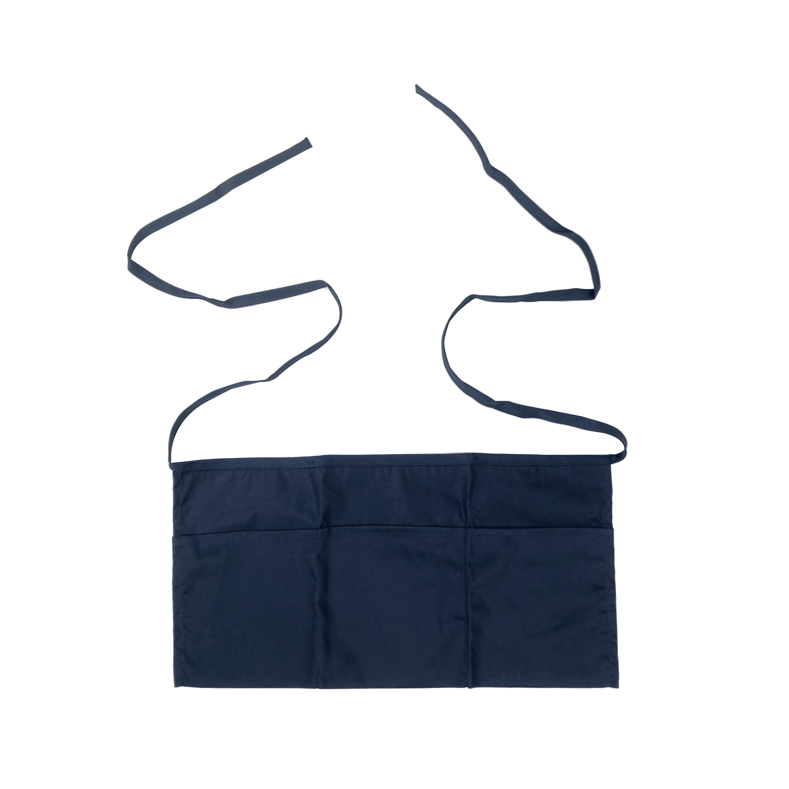 100pc Black, Red, & Navy Cotton Waist Aprons w/3 Pockets Kitchen Restaurant Bistro Craft Garden Half Short Aprons for Men, Women, Chef, Baker, Servers, Waitress, Waiter, Craftsmen Work Apron Uniform