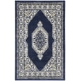 thumbnail image 2 of Nourison Cyrus Bohemian Vintage Ivory/Navy 2'6" x 4' Area Rug, (3' x 4'), 2 of 7