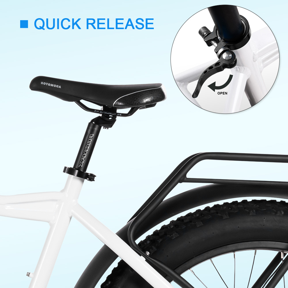 Upgrade Your Ride: Quick-Release Bike Seat Clamp (31.8mm/34.9mm) - Lightweight & Durable Aluminum Alloy