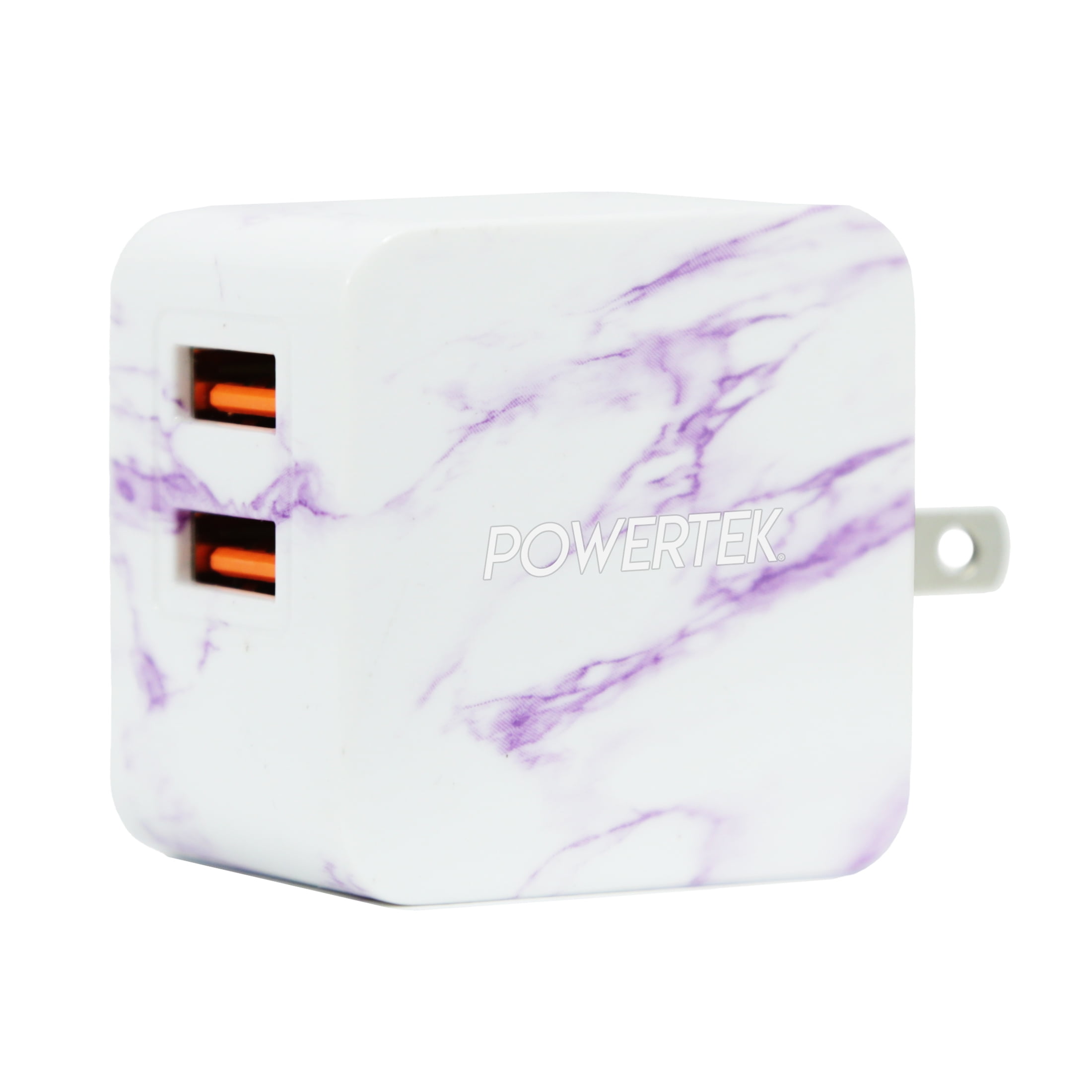 Liquipel Dual USB-A Wall Charger Marble - Purple