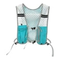 thumbnail image 2 of Mochila de hidratación, chaleco para correr, bolsa de agua, mochila para senderismo y pesca. Azul, 2 of 6