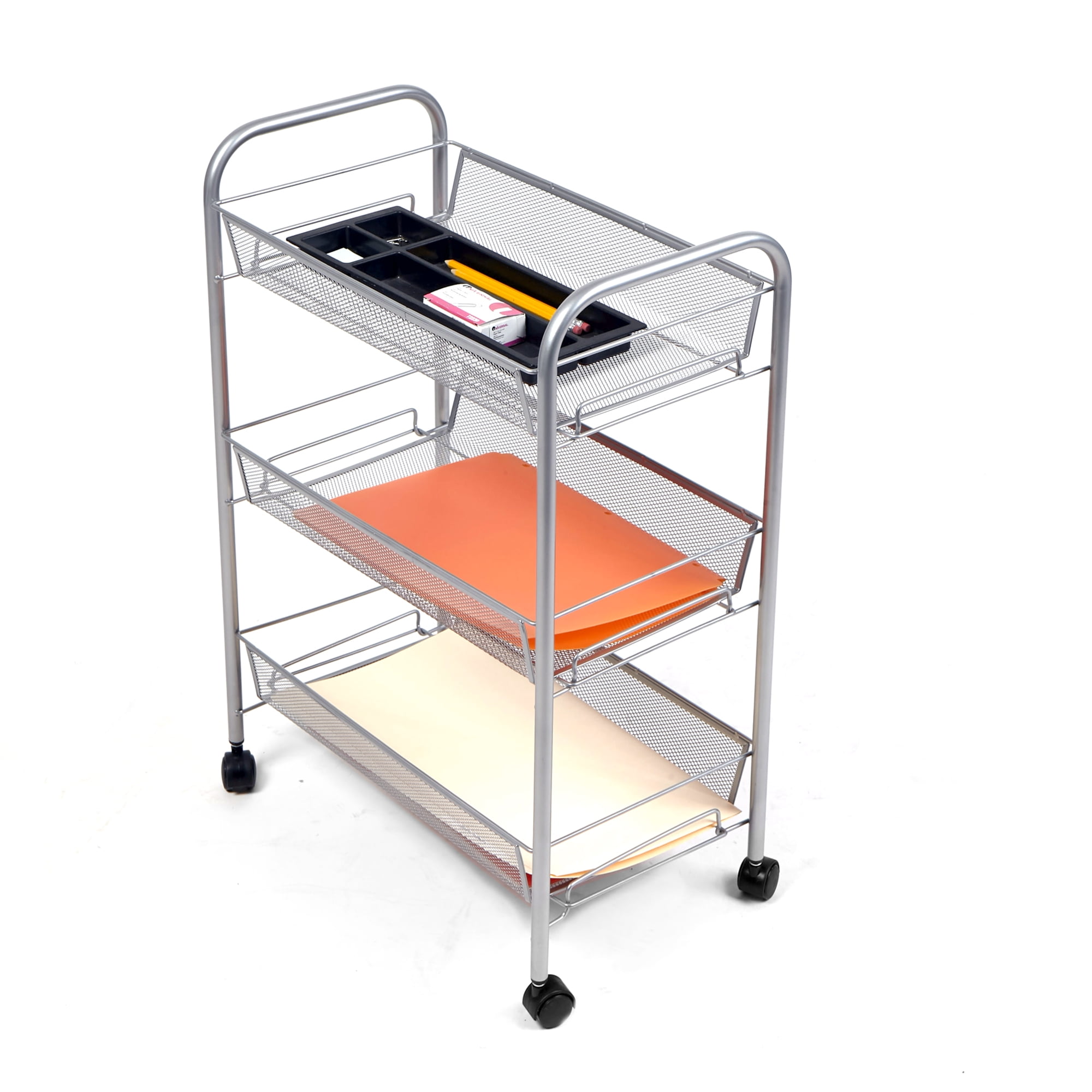 3 Tier Multi Purpose Mobile Storage Cart Home Office Rolling Utility 3 Tier Multi Purpose Mobile Storage Cart Home Office Rolling Utility Use