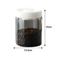 thumbnail image 2 of Airtight Glass Jar 500/900/1200/1800ml Sealed Jar Moisture-proof Glass Storage Jar for Kitchen, 2 of 8