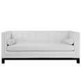thumbnail image 2 of Modway Imperial Modern Bonded Leather Tufted Sofa in White Finish, 2 of 5