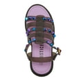 thumbnail image 4 of Justice Girls Studded Jelly Fisherman Sandals, Sizes 13-5, 4 of 5
