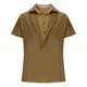 thumbnail image 3 of Blusa y camisa de manga corta con cuello vuelto para hombre, camiseta informal de moda de color liso con solapa, camiseta de manga corta con cuello redondo, blusa para hombre, 3 of 5