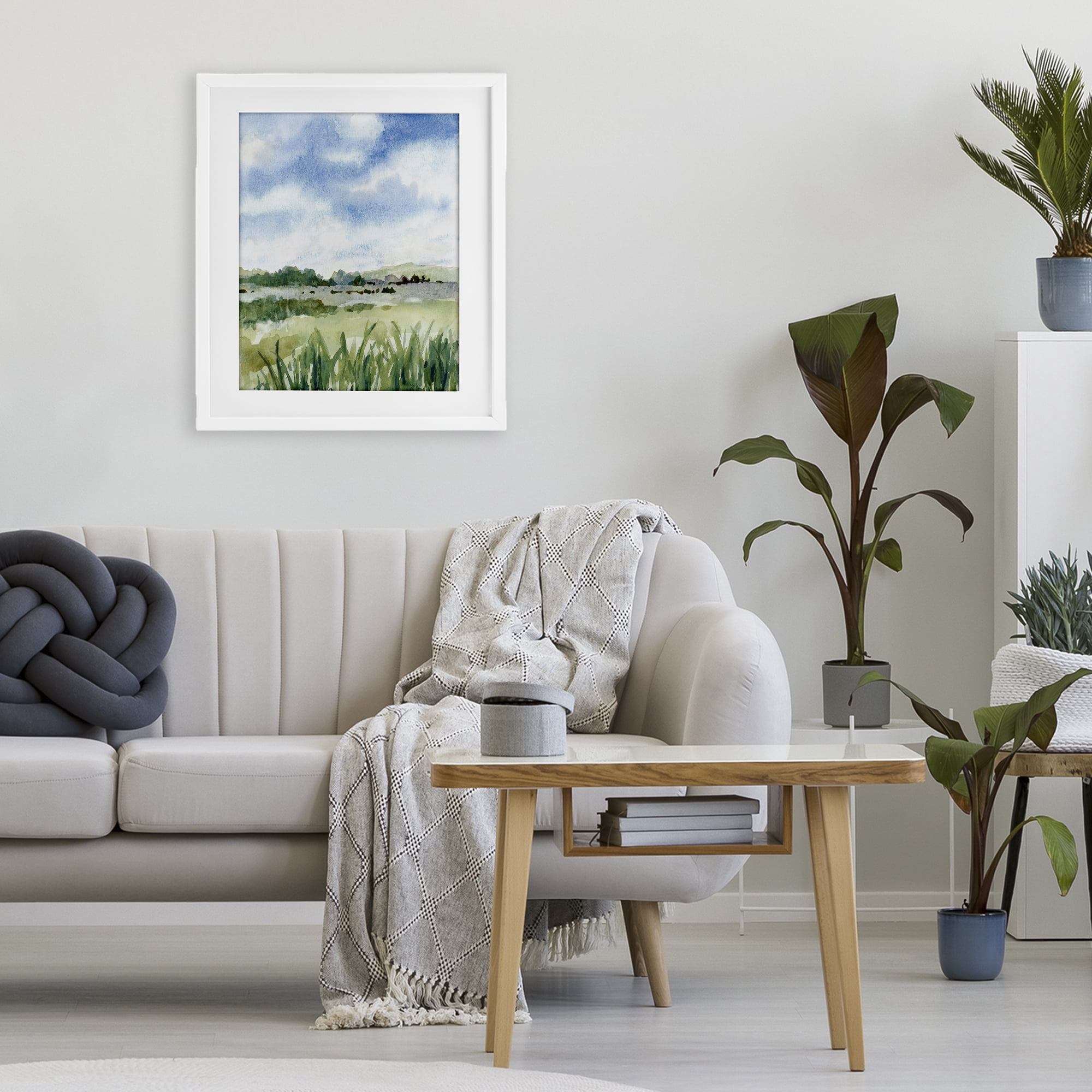 Stupell Industries Fresh Spring Morning White Framed Print Under Glass, design by Lanie Loreth