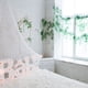 thumbnail image 3 of Guirnalda de flores margaritas artificiales Uxcell, en seda, guirnalda de flores silvestres, colgante falso para decoración de pared, rosa claro, 3 of 5