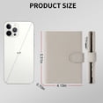 thumbnail image 2 of KALUNMA Passport Holder Wallet for Women,RFID Blocking Zipper Coin Pocket and Cash Slot,Slim Compact Travel Passport Cover Wallet, 2 of 6