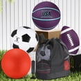 thumbnail image 4 of Juego de pelotas deportivas Lenwen de 4 piezas con bomba y bolsa, 4 of 6