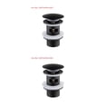 thumbnail image 2 of Advancent RecabLeght Pop-Up BASIN SINK Filter Drain Device Hair Catcher Sink Colador BAÑO COCINA ACCESSORI Bath Waste Stopper la aleación tiene desbordamiento 2piezas Advancent  CBP065966, 2 of 6