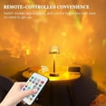 thumbnail image 3 of RippleGlow Dual-Mode Ambient Lamp with Remote Control, 2-in-1 Lamp with Soft Lighting or Immersive Ripple Projection, 16 Vibrant Colors and Dimmable Brightness for Parties, Home Décor (3 Colors), 3 of 7